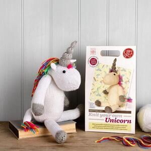Crafty Kit Company Knit Your Own Unicorn Kit